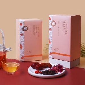 芬放紅棗枸杞桂圓玫瑰紅茶